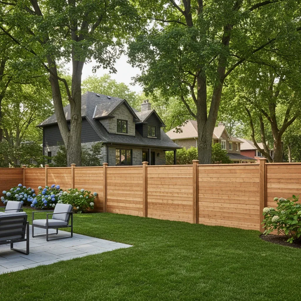 Professional Fence contractor by Urban Landscaping Laval in Laval